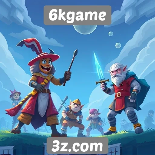 Diversidade nas categorias de jogos do 6kgame