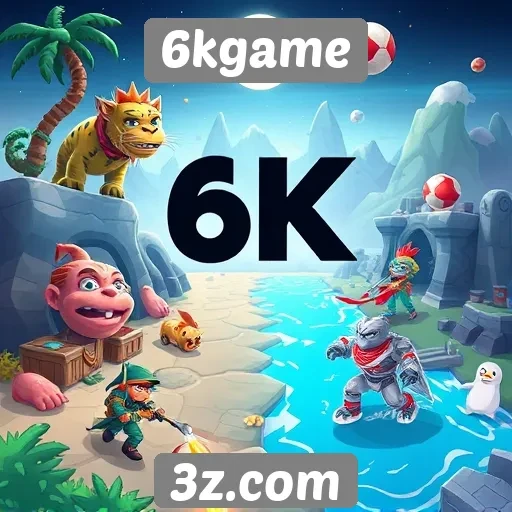 6kgame oferece diversidade de jogos para todos os estilos