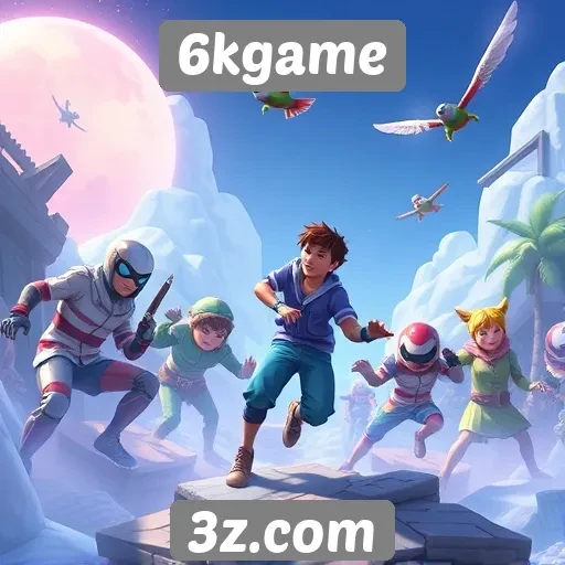 Desempenho de jogos populares no 6kgame