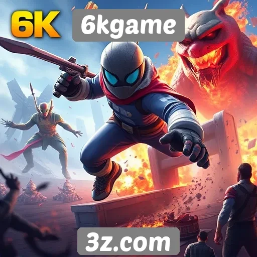 6kgame apresenta novas opções de jogos para usuários