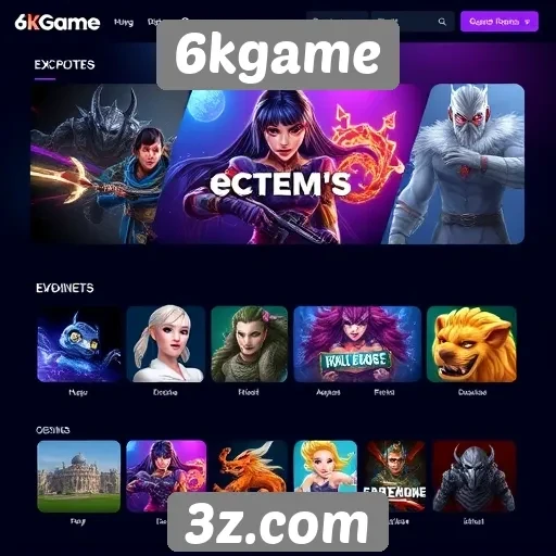 Plataformas populares em 6kgame e suas funcionalidades